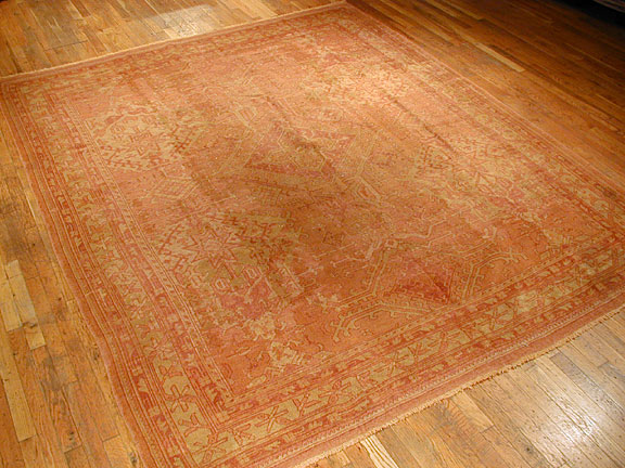 Antique oushak Carpet - # 4862