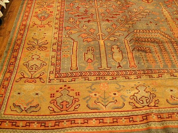 Antique oushak Carpet - # 4943