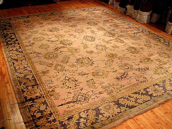 Antique oushak Carpet - # 499