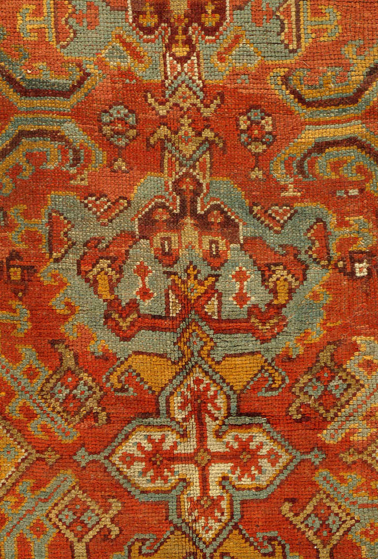 Antique oushak Carpet - # 50035