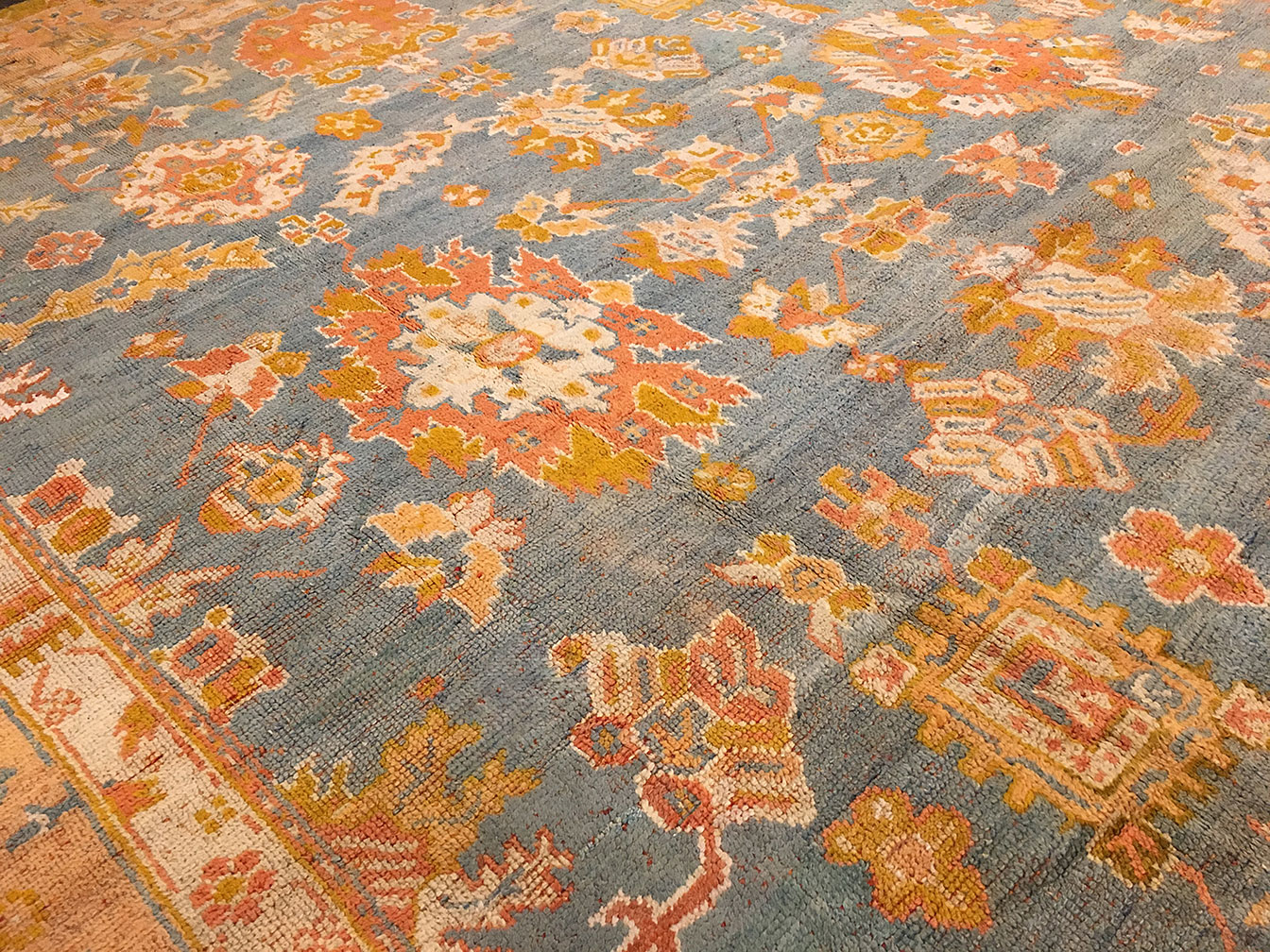 Antique oushak Carpet - # 50041