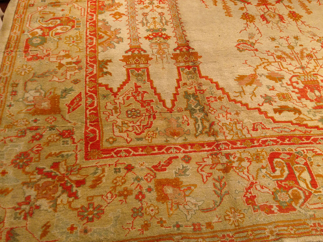 Antique oushak Carpet - # 50050