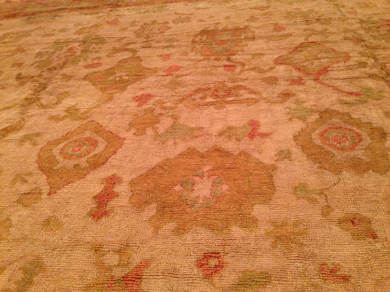 Antique oushak Carpet - # 50087