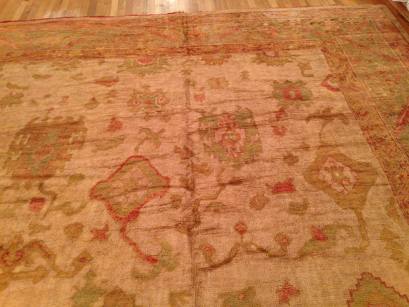 Antique oushak Carpet - # 50087