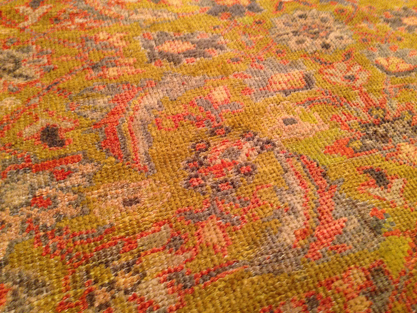 Antique oushak Carpet - # 50088