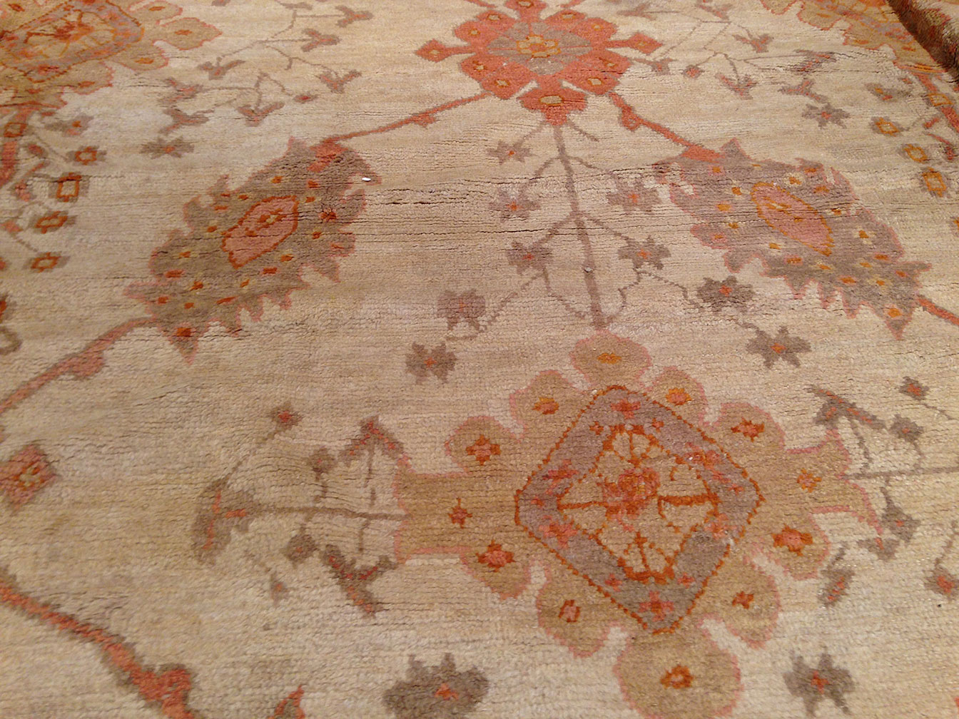 Antique oushak Carpet - # 50090
