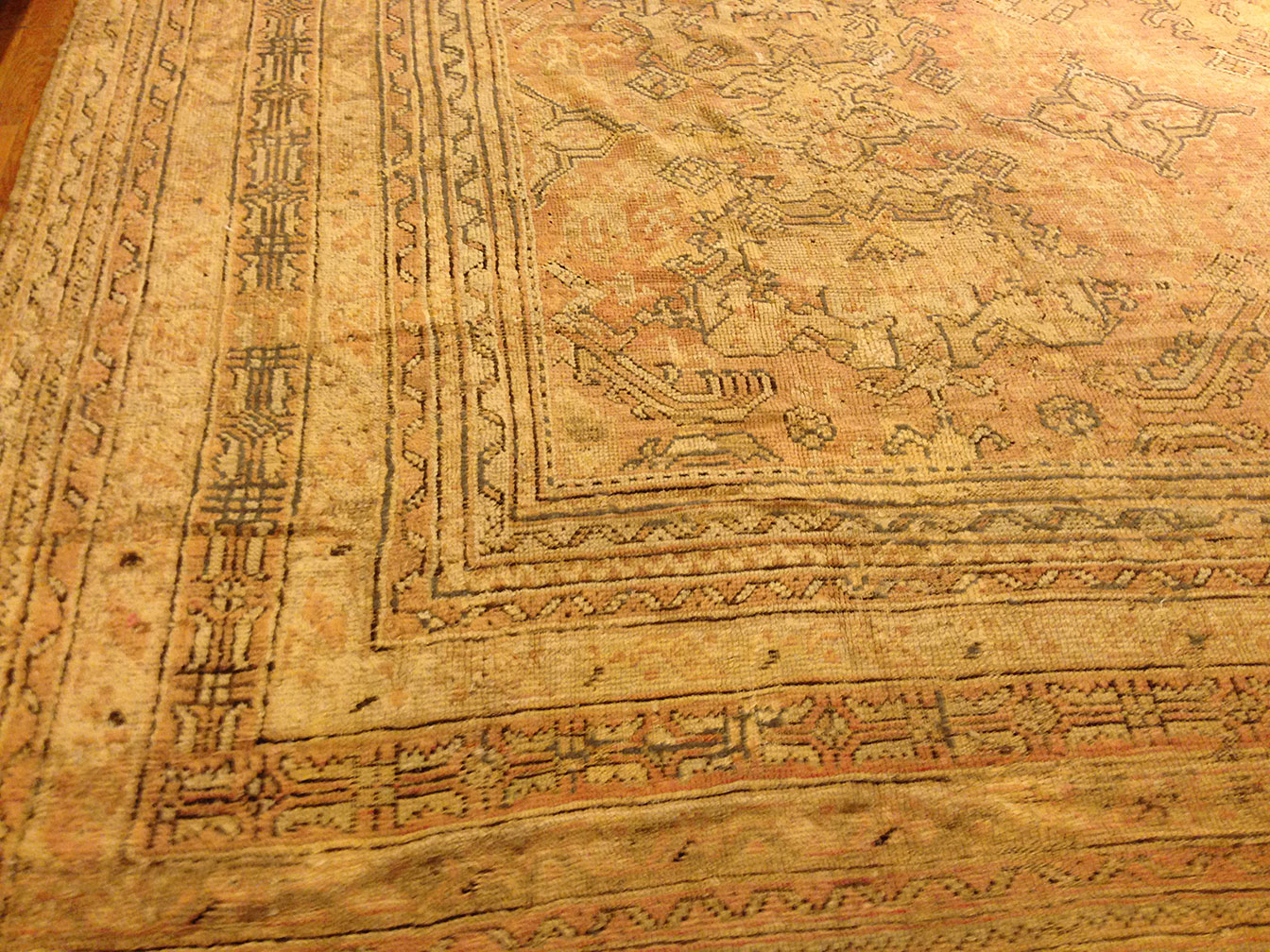Antique oushak Carpet - # 50301