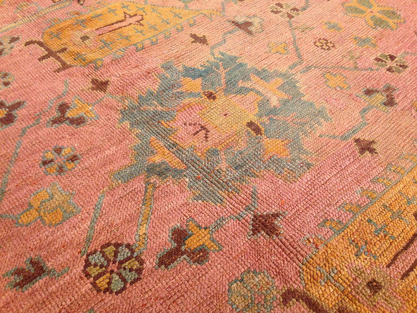 Antique oushak Carpet - # 50303