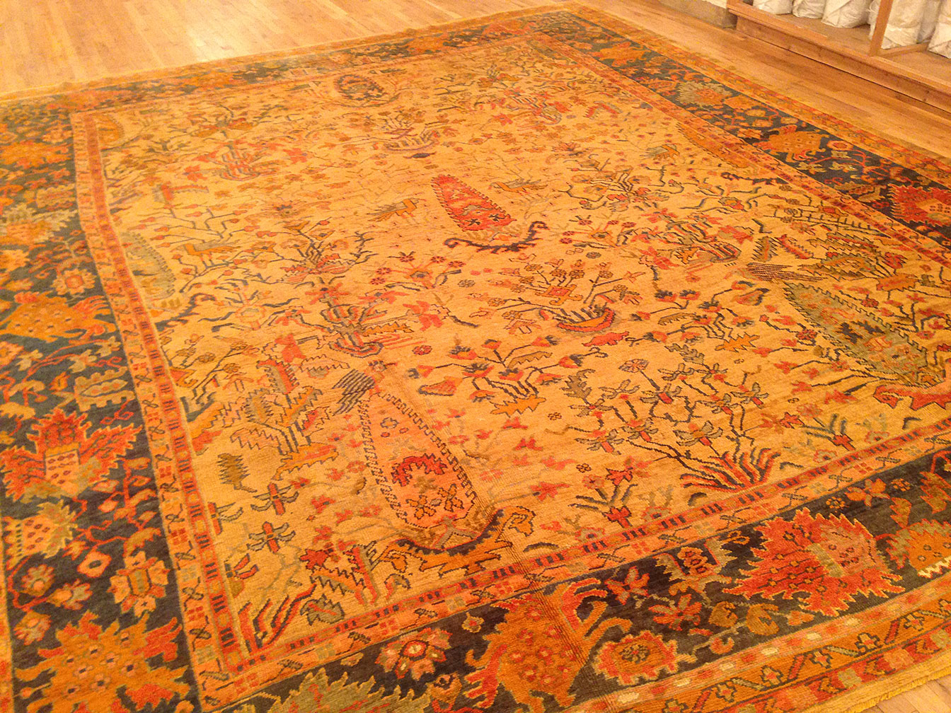 Antique oushak Carpet - # 50336