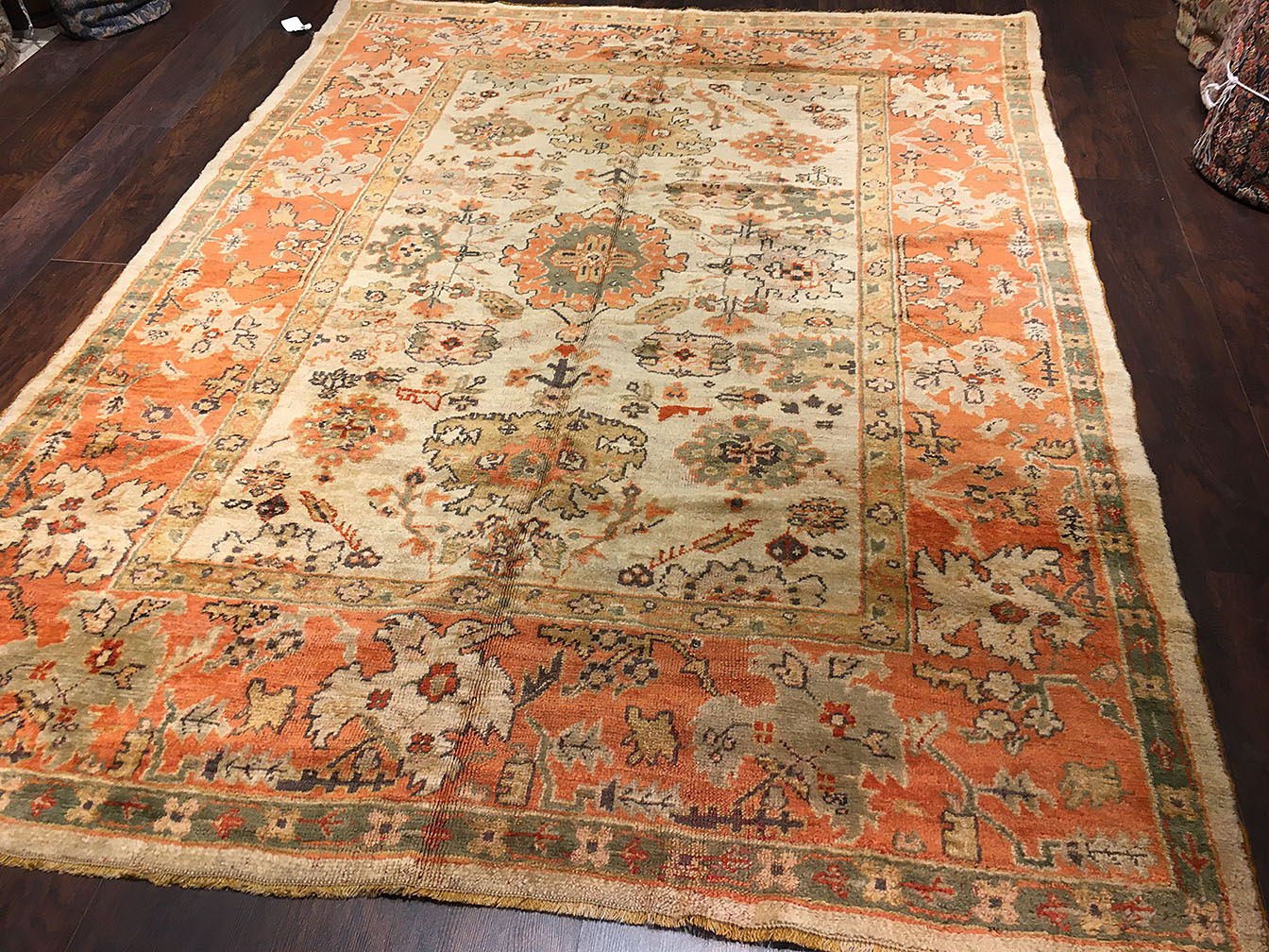 Antique oushak Carpet - # 50342