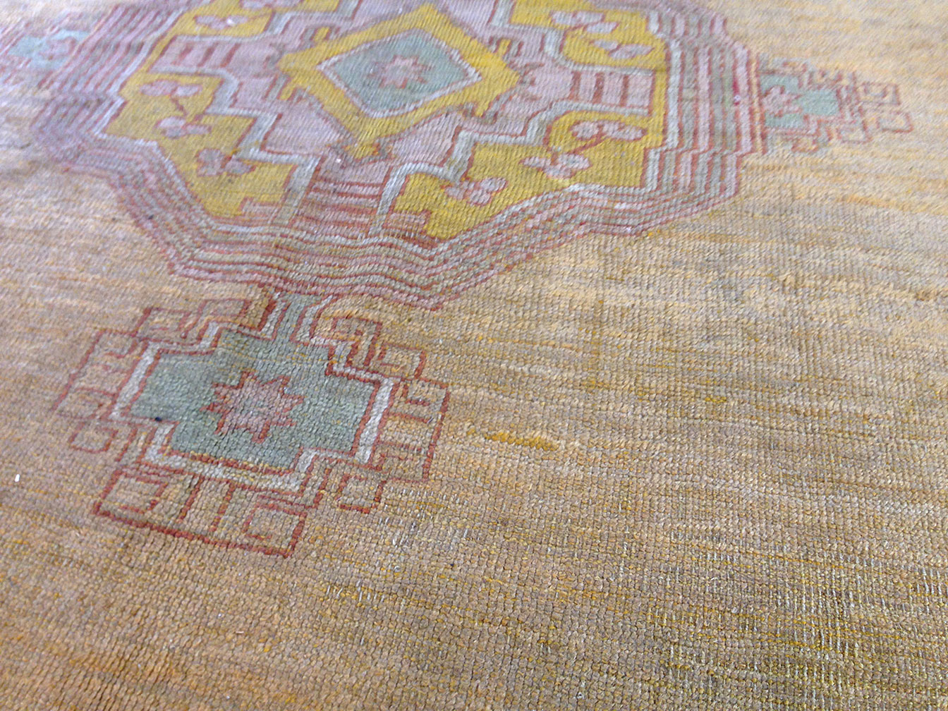 Antique oushak Carpet - # 50411