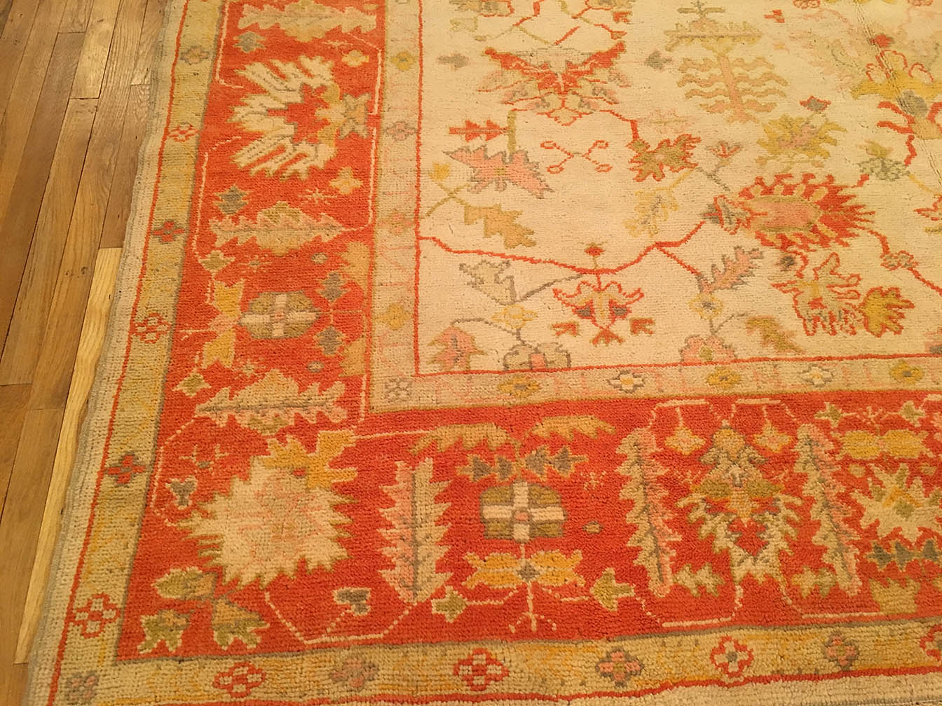 Antique oushak Carpet - # 50625