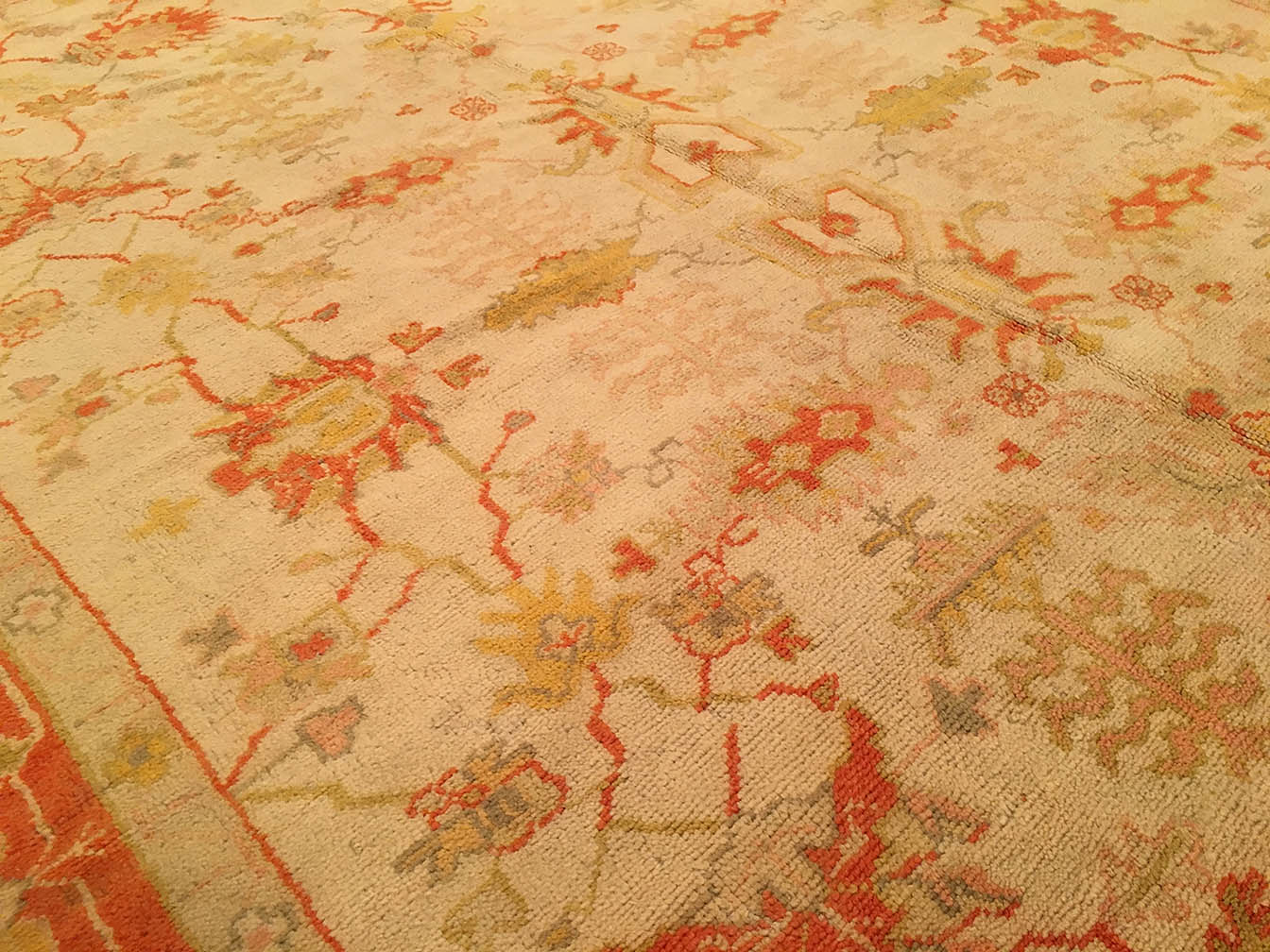 Antique oushak Carpet - # 50625
