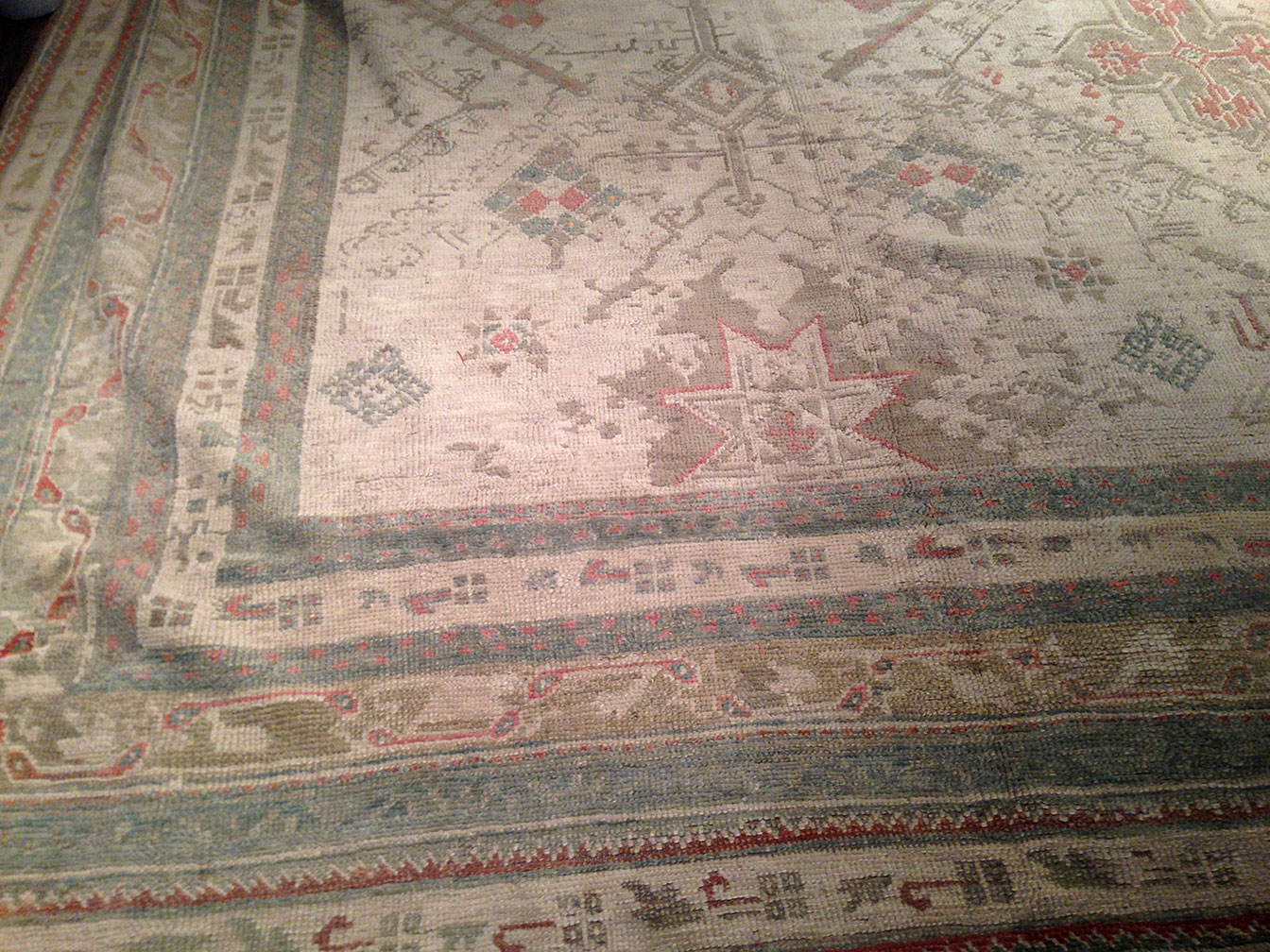 Antique oushak Carpet - # 50709
