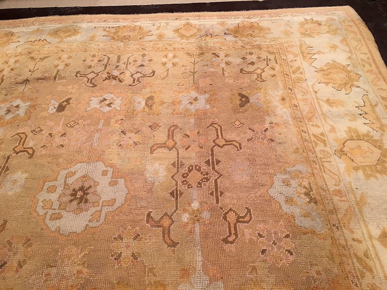 Antique oushak Carpet - # 51357