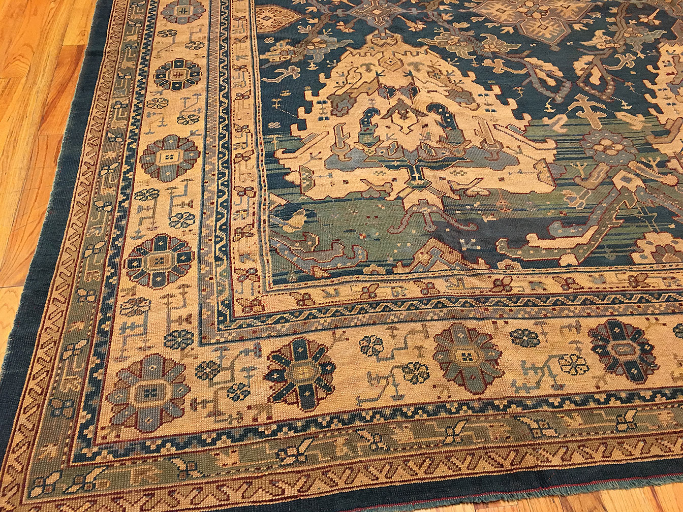 Antique oushak Carpet - # 51410