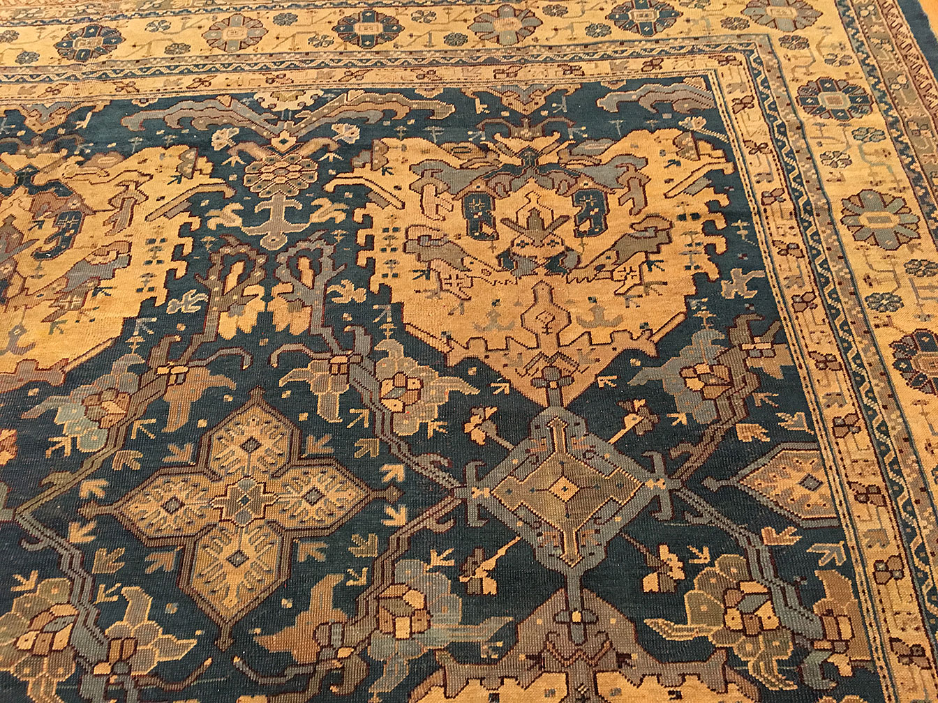 Antique oushak Carpet - # 51410