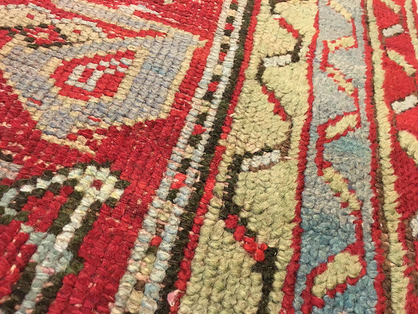 Antique oushak Carpet - # 51426