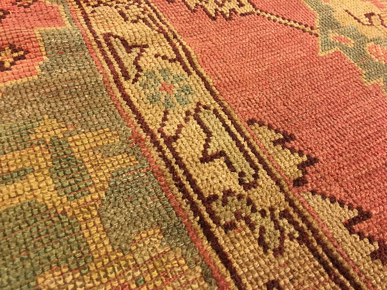 Antique oushak Carpet - # 51441