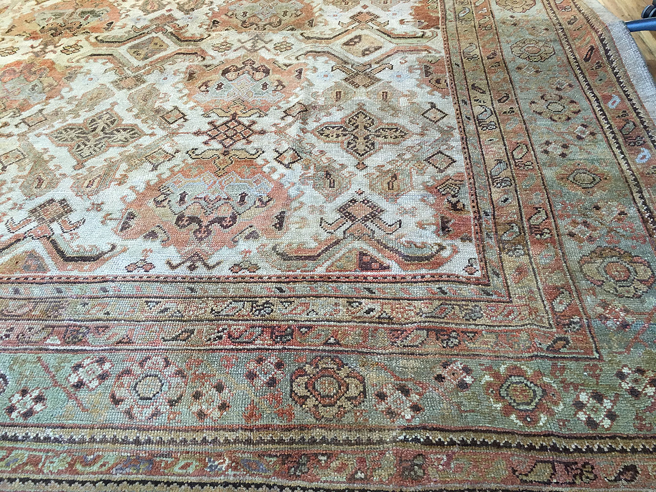 Antique oushak Carpet - # 51492