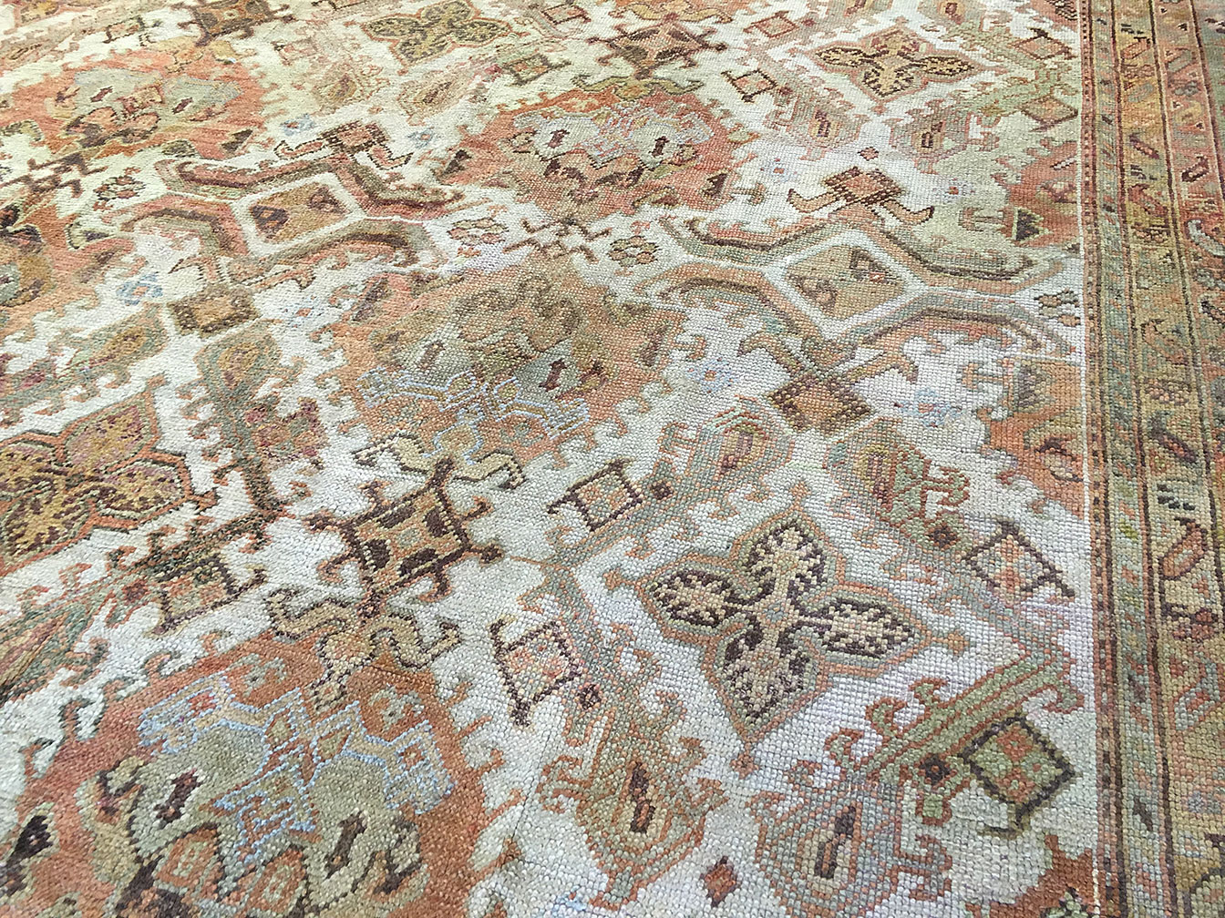 Antique oushak Carpet - # 51492