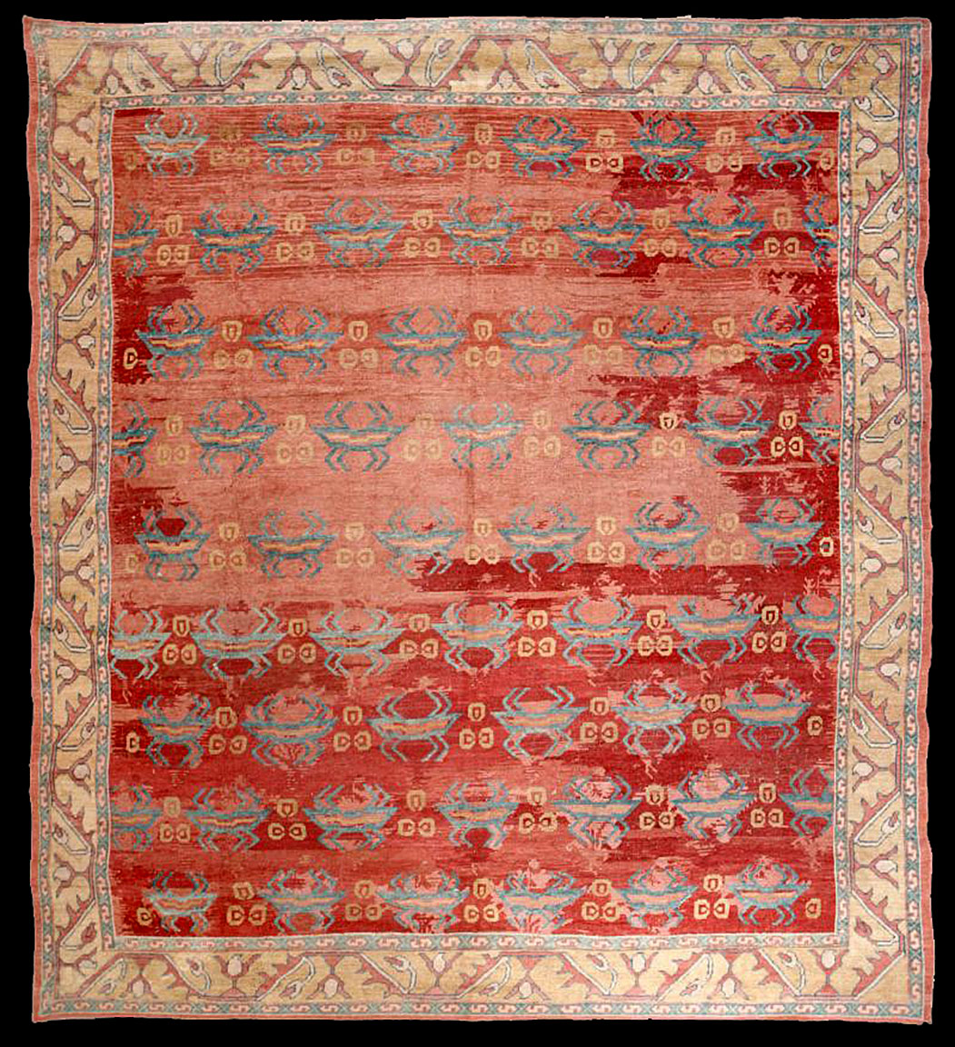 Antique oushak Carpet - # 51796