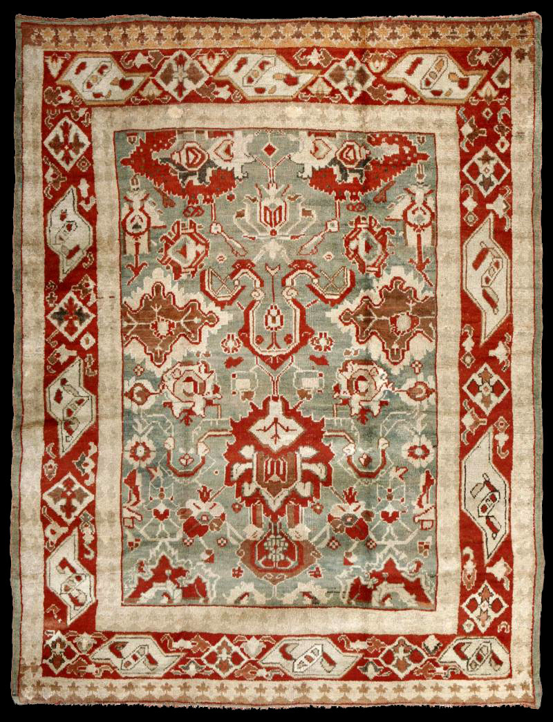 Antique oushak Carpet - # 51799