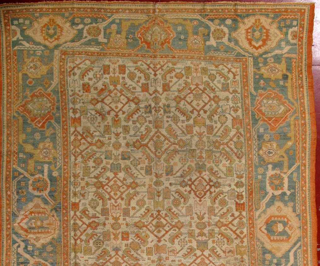 Antique oushak Carpet - # 52004