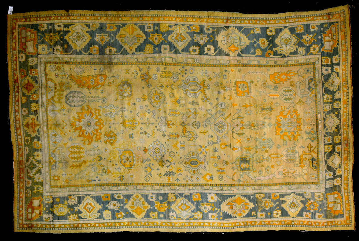 Antique oushak Carpet - # 52147