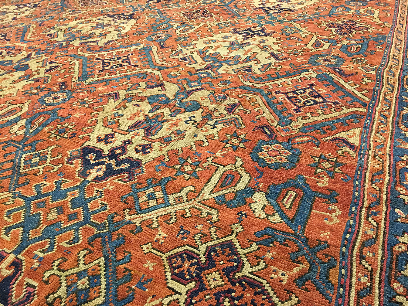 Antique oushak Carpet - # 52164