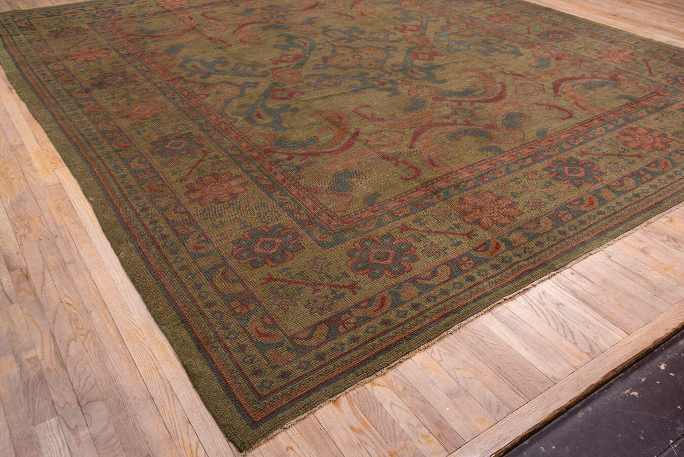 Antique oushak Carpet - # 52278