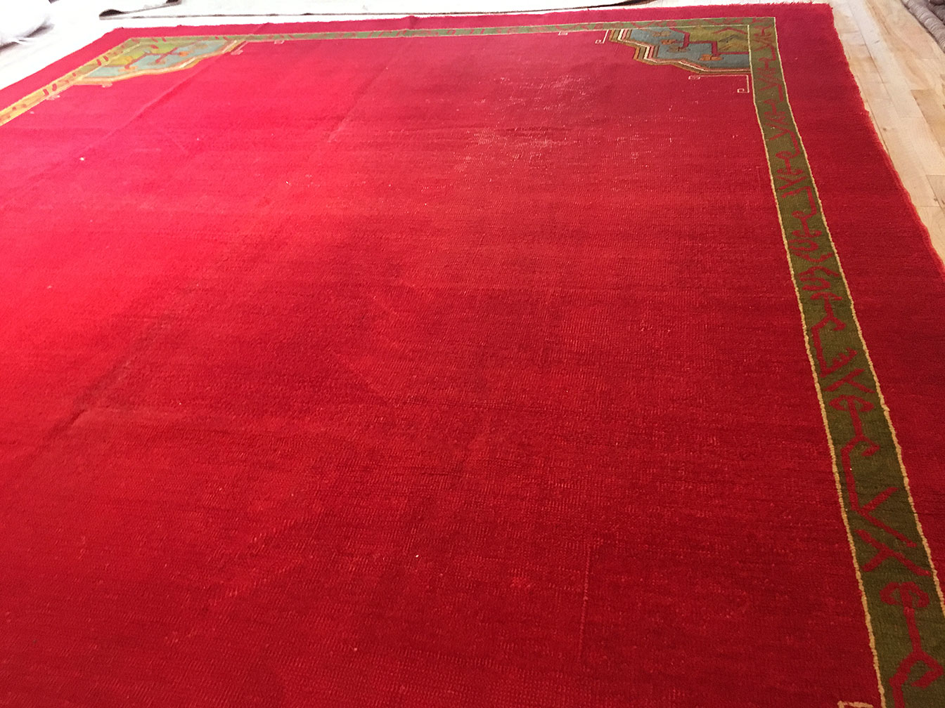 Antique oushak Carpet - # 52820