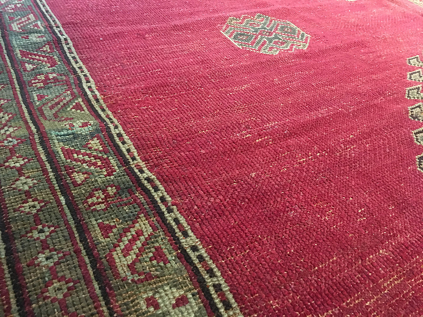 Antique oushak Carpet - # 52987