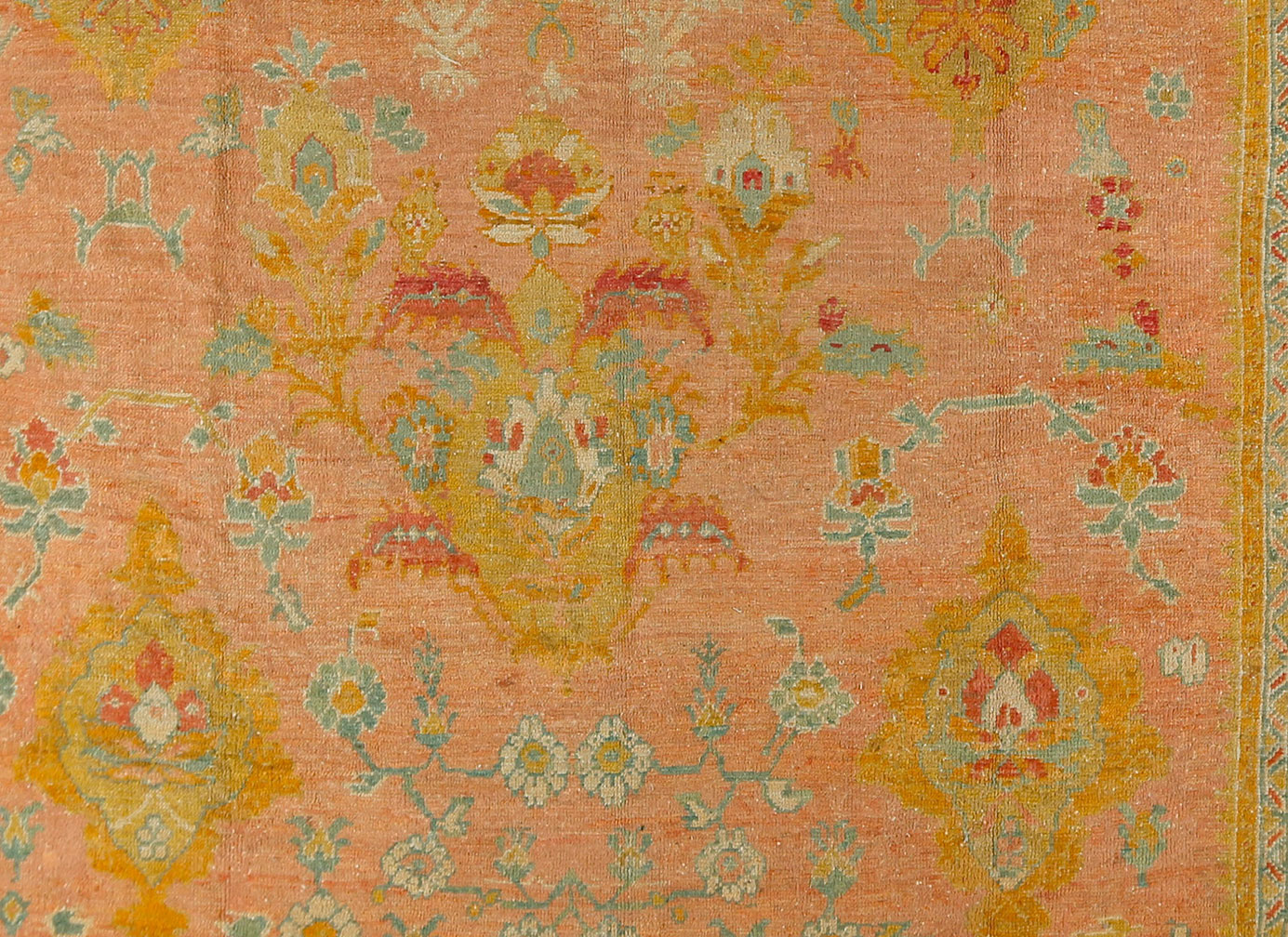 Antique oushak Carpet - # 53035
