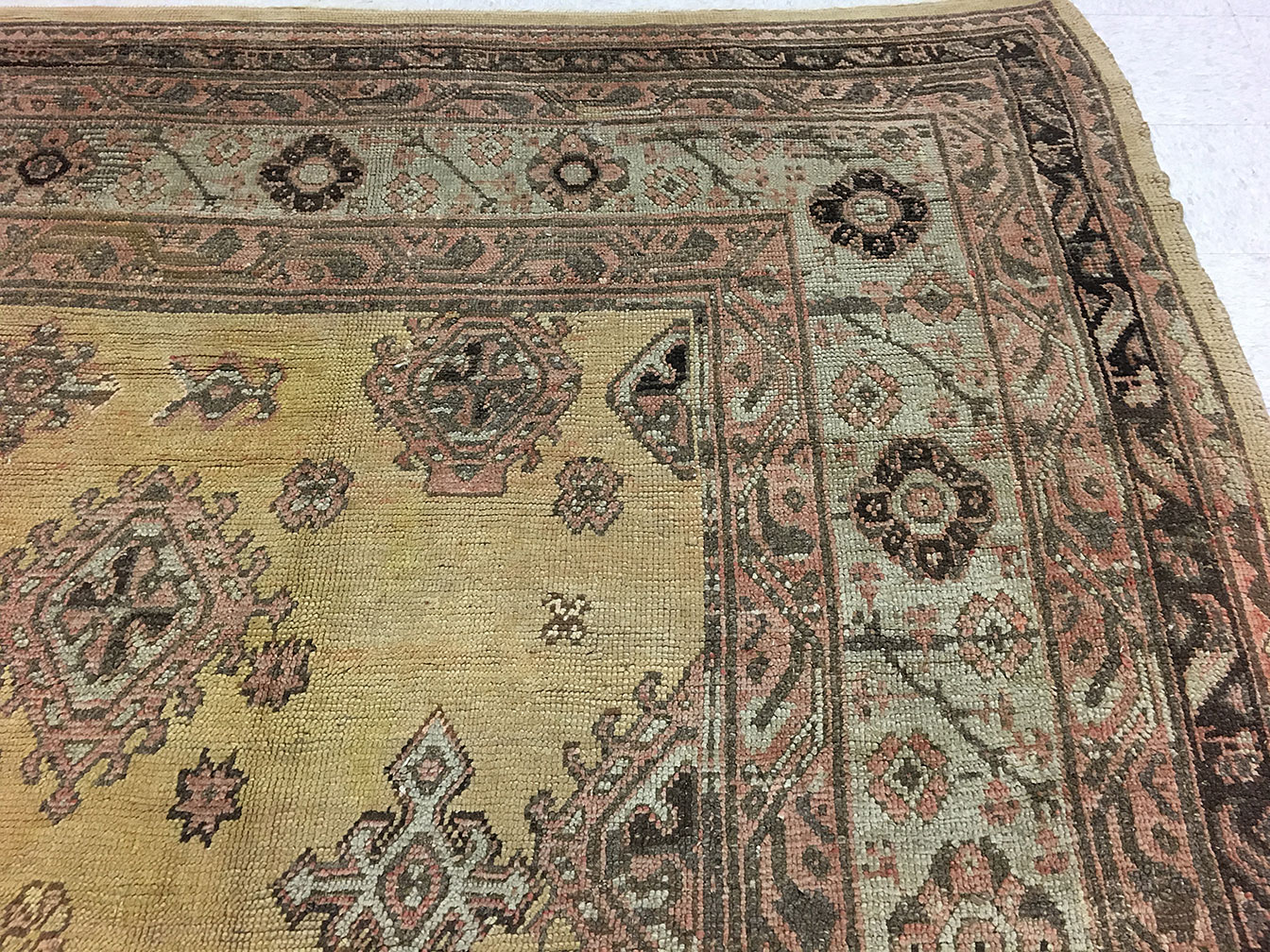 Antique oushak Carpet - # 53159
