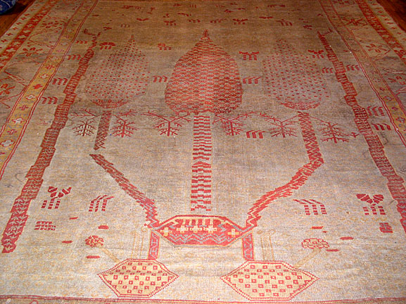 Antique oushak Carpet - # 5330
