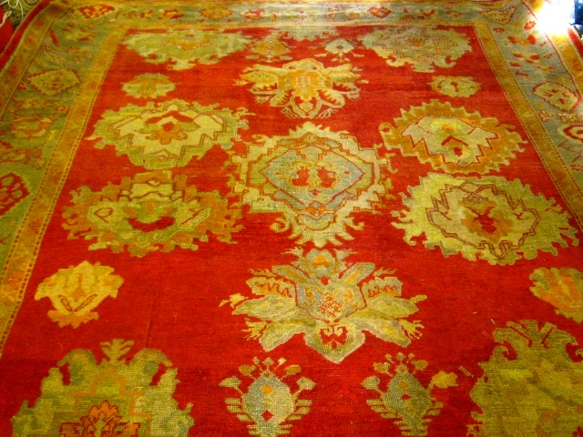 Antique oushak Carpet - # 5343