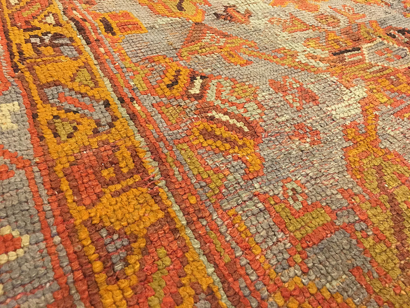 Antique oushak Carpet - # 53480