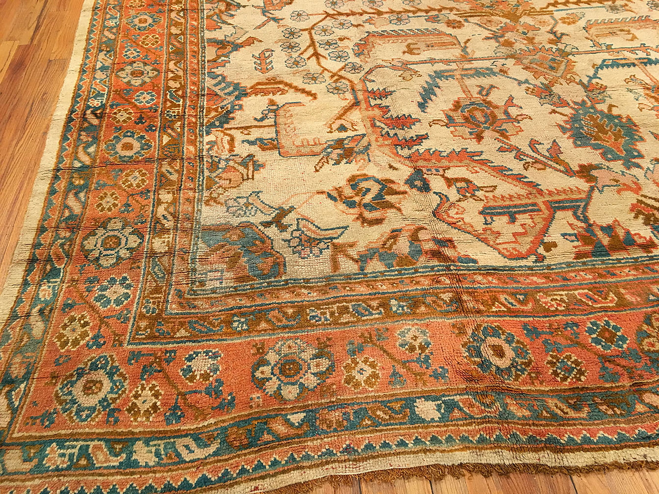Antique oushak Carpet - # 53596