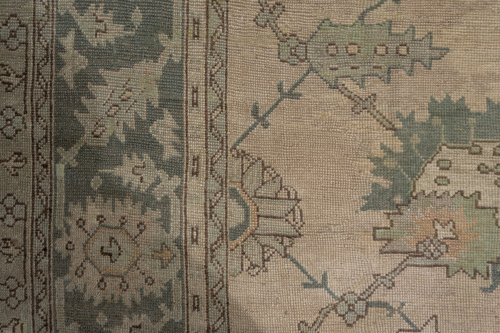 Antique oushak Carpet - # 55146