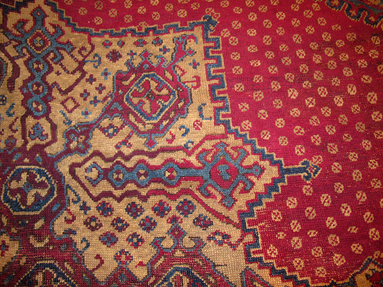 Antique oushak Carpet - # 56343