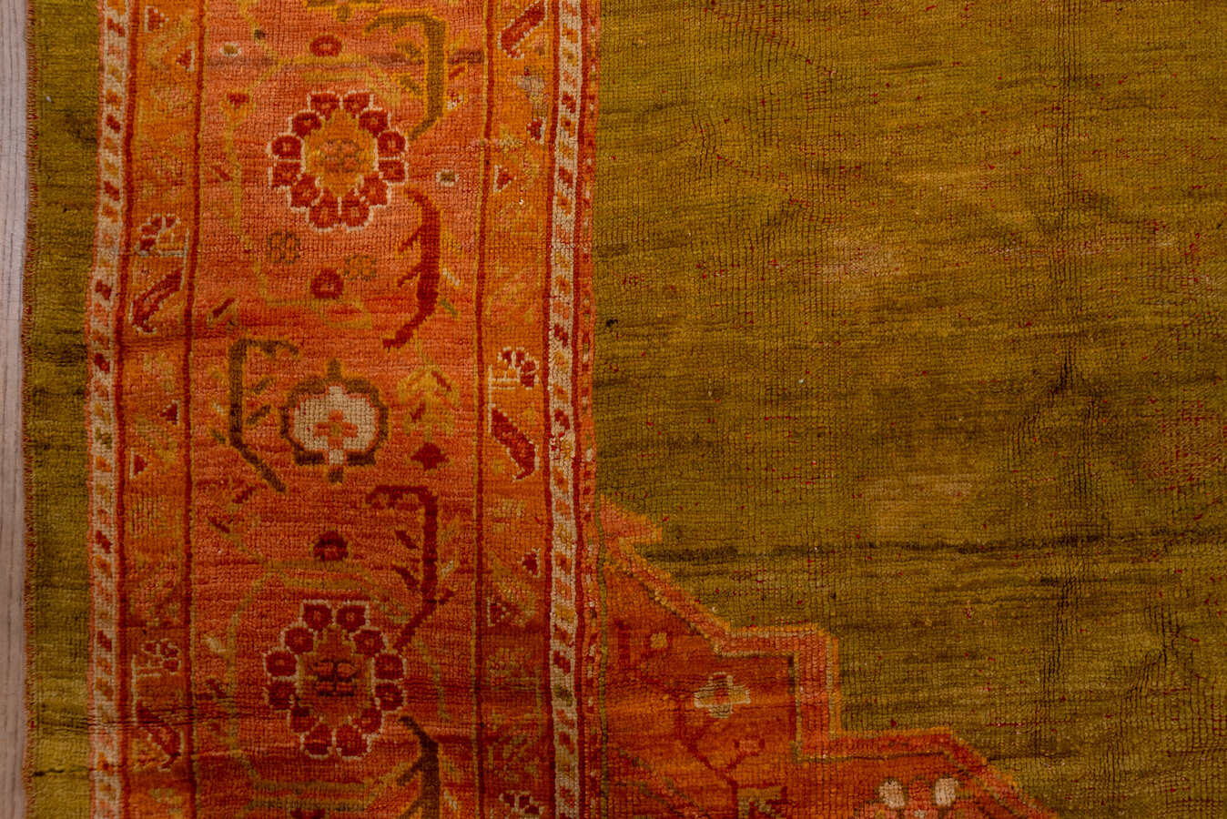 Antique oushak Carpet - # 56512