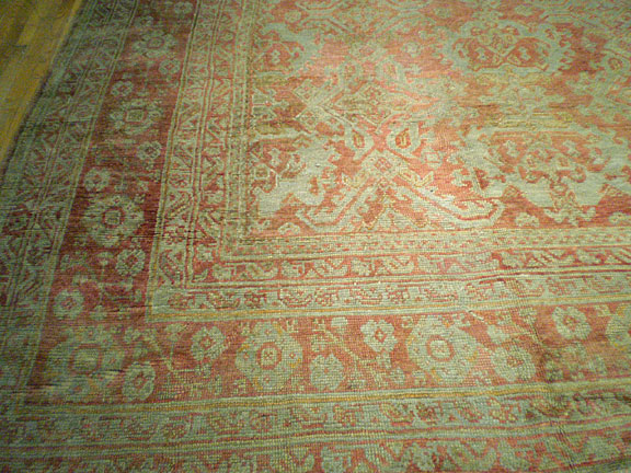 Antique oushak Carpet - # 5654