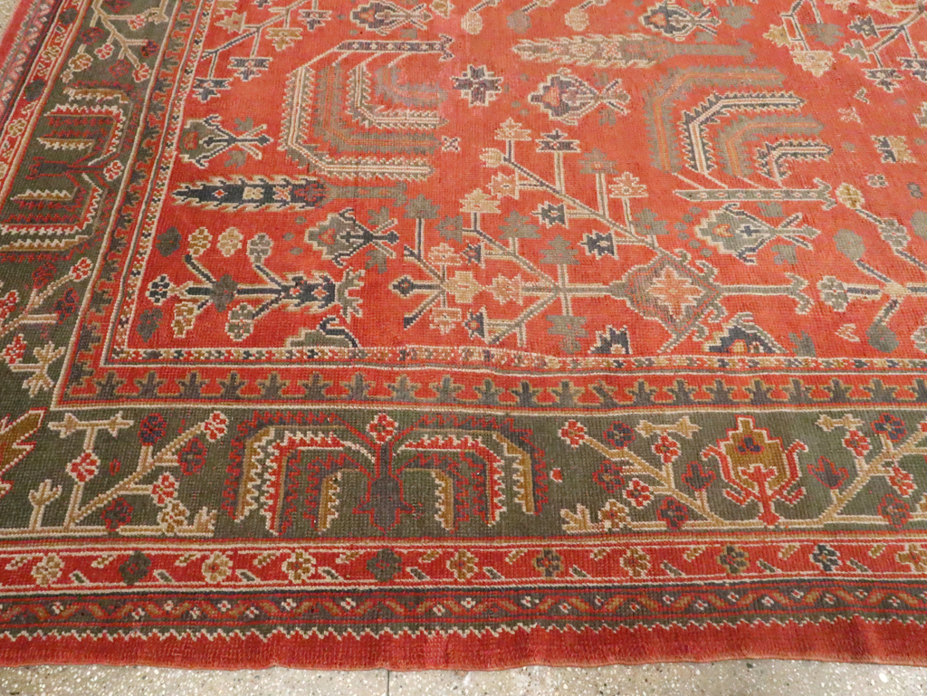 Antique oushak Carpet - # 56545