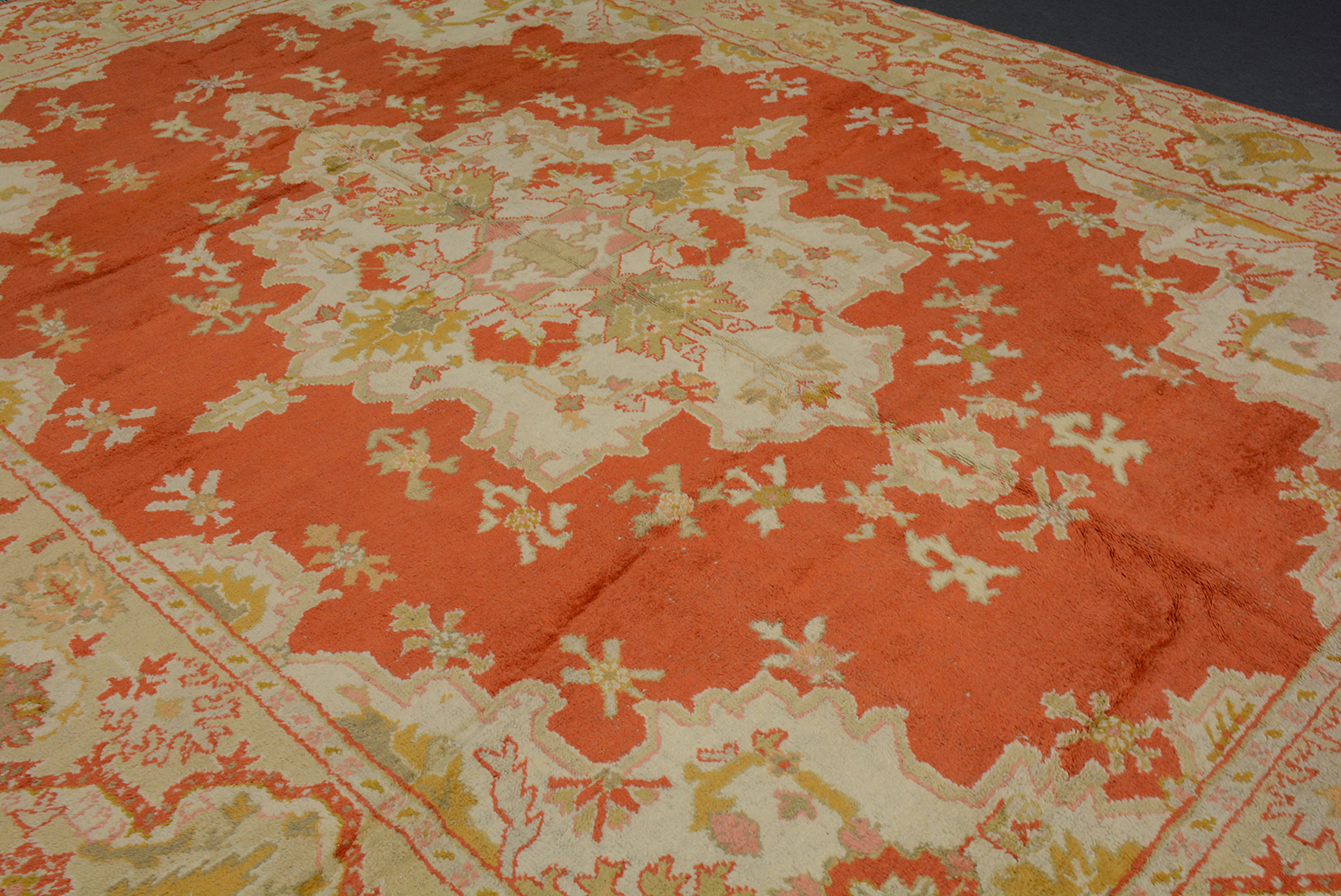 Antique oushak Carpet - # 56570