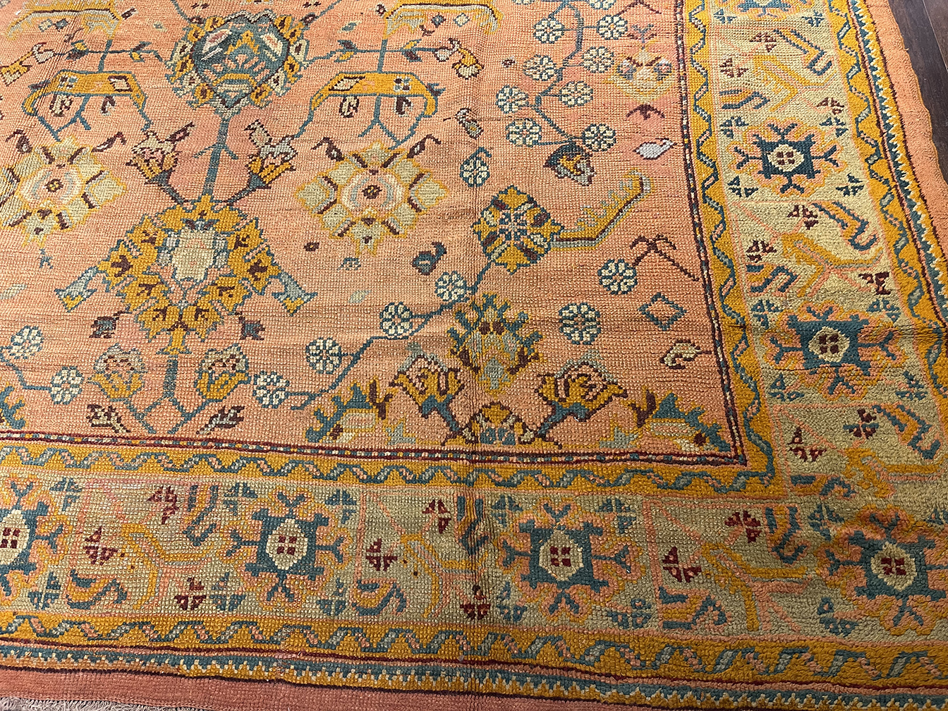 Antique oushak Carpet - # 56604