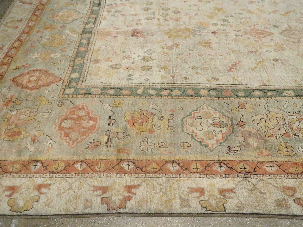 Antique oushak Carpet - # 56610