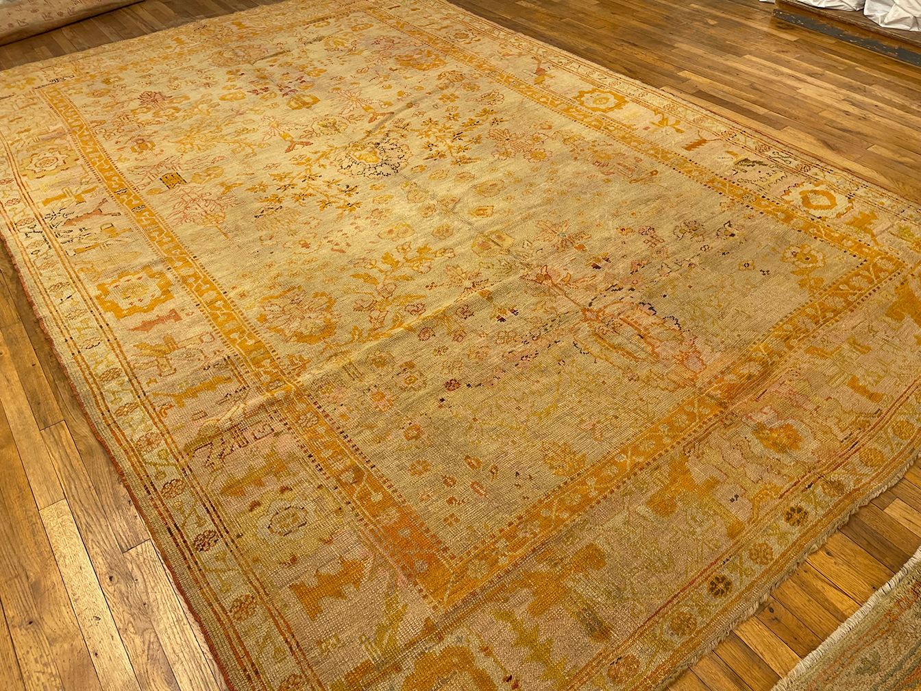 Antique oushak Carpet - # 57219