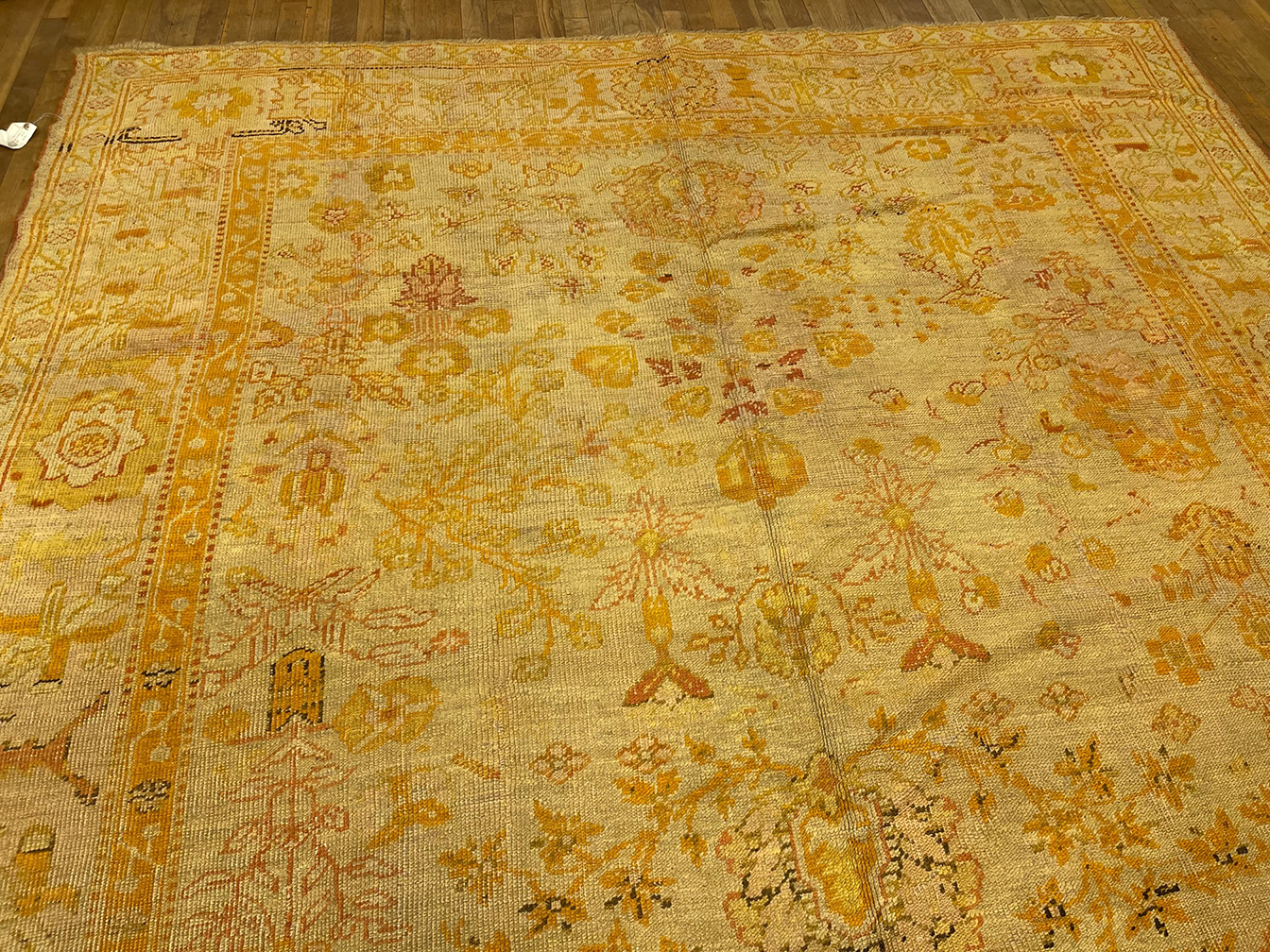 Antique oushak Carpet - # 57219