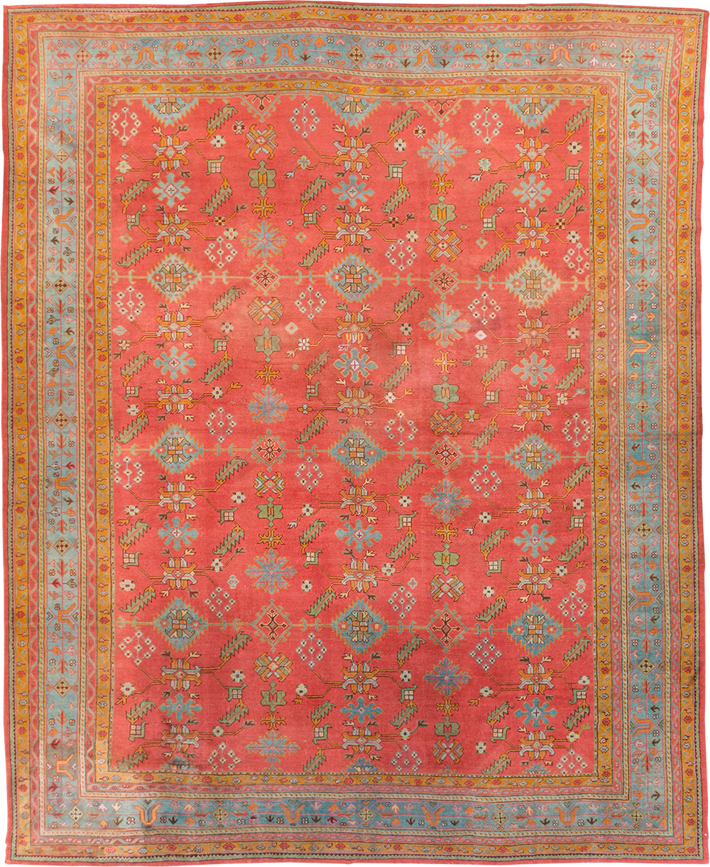 Antique oushak Carpet - # 57328